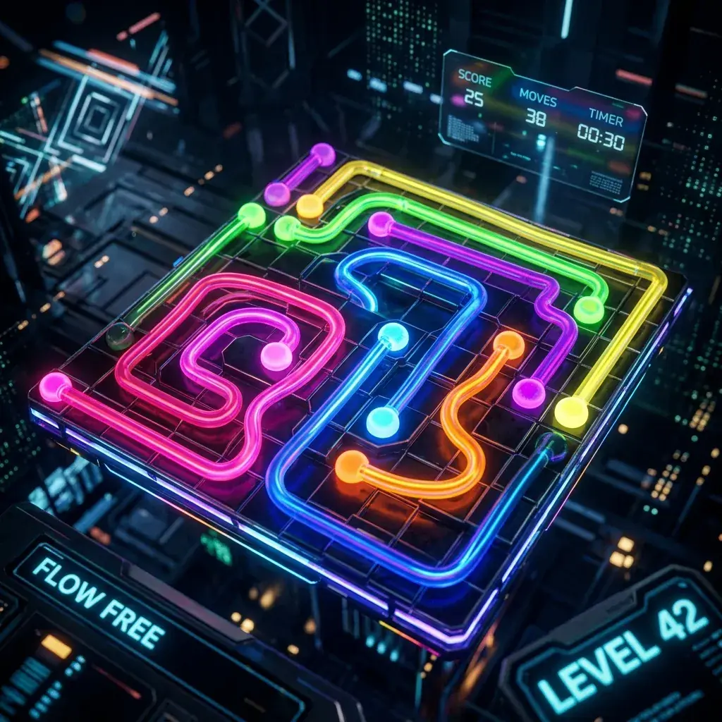 Flow Free - Free Online Puzzle Game