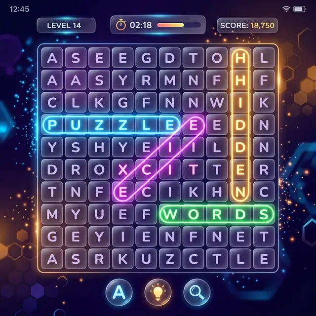 Word Search - Free Online Word Game